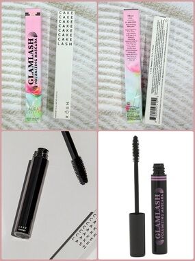 Roen CAKE Lash Mascara Laura Geller GlamLash Volumizing Mascara - Black NWT